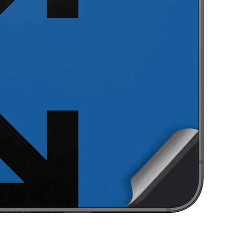 Black and Blue Arrows Galaxy A14 5G Skin